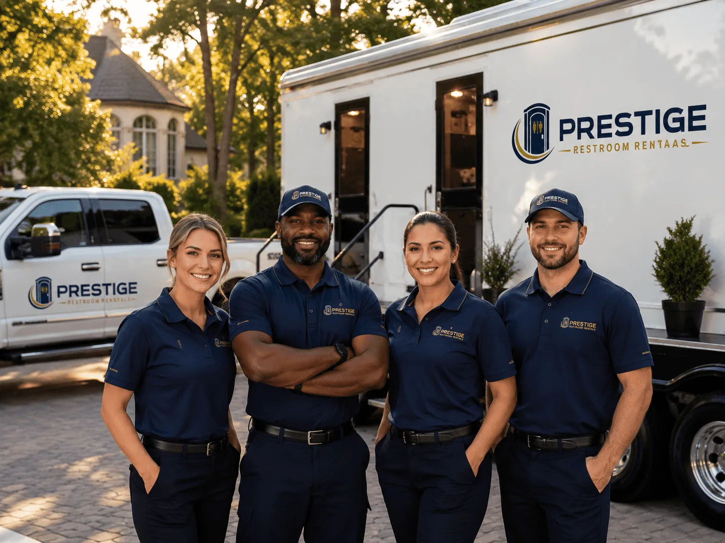 Trusted Luxury Portable Restrooms company in Albion, CA
